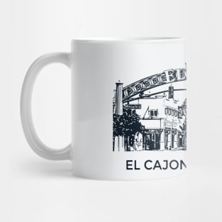 El Cajon California Mug